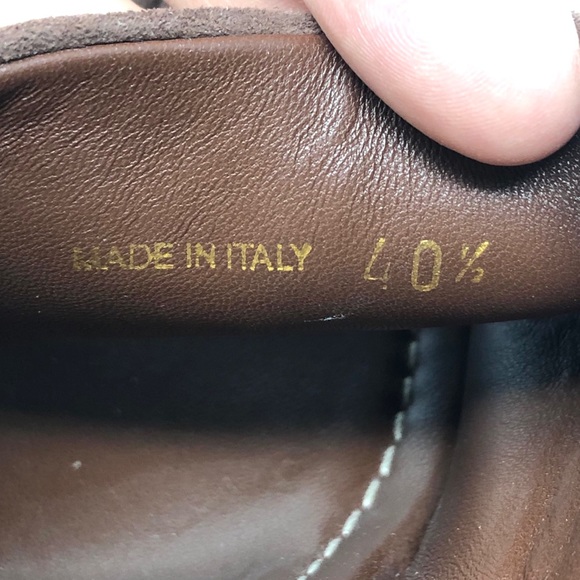 PRADA suede espadrille wedge mules, made in Italy, size 40.5 NWOT - Picture 12 of 16